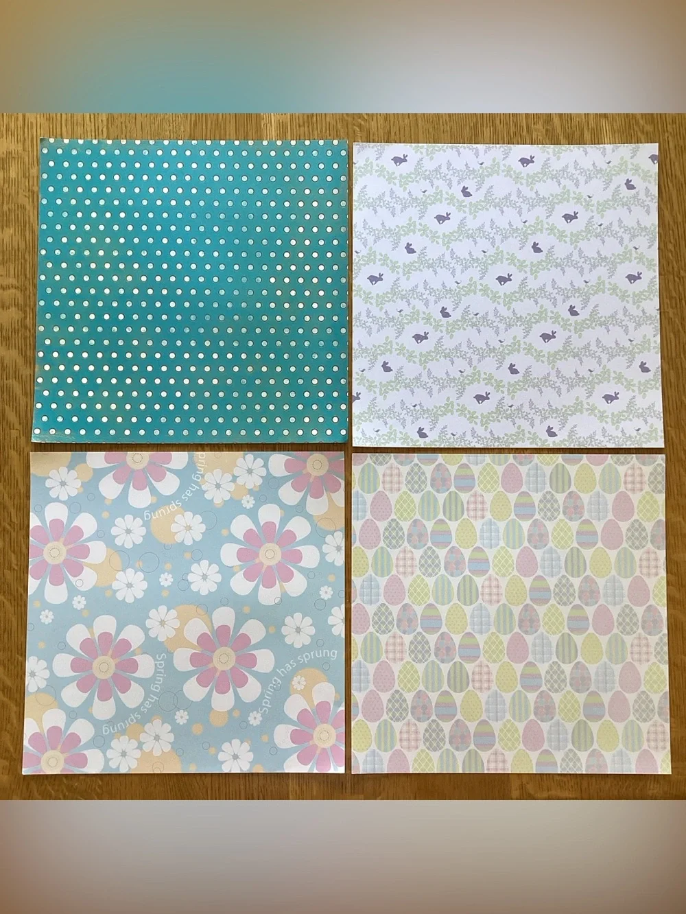50 Sheets Mixed Lot of 12 x 12 Scrapbook Paper, No Repeats, Lot I
